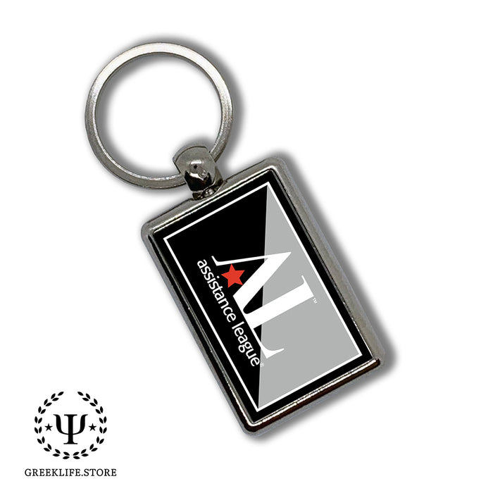 Assistance League Keychain Rectangular