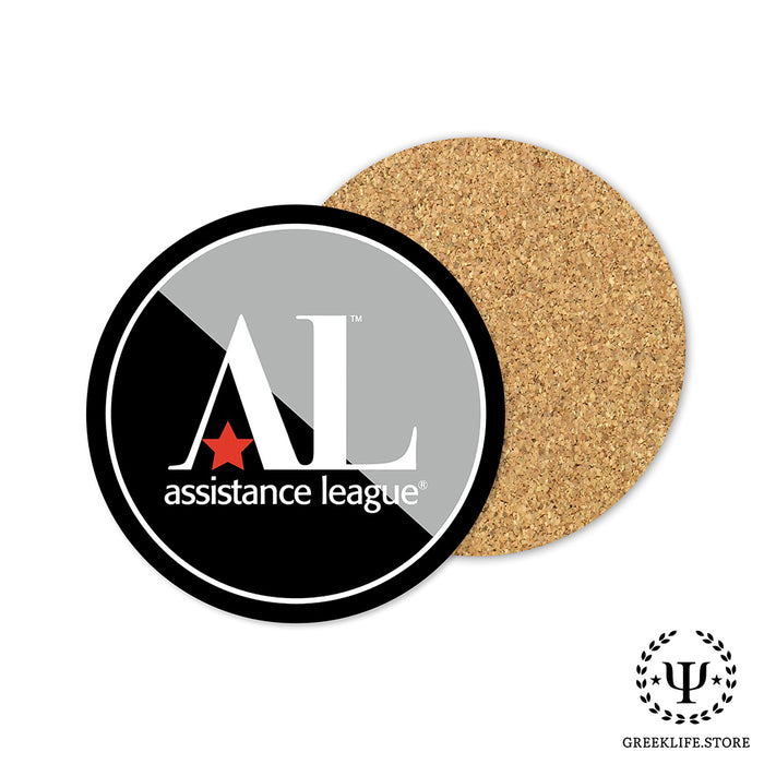 Assistance League Beverage coaster round (Set of 4)