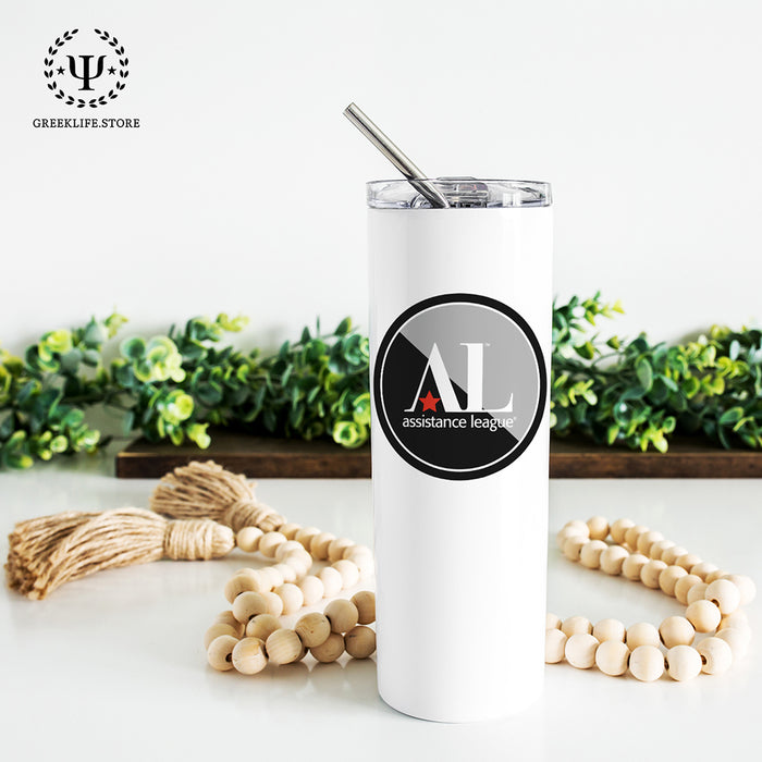 Assistance League Stainless Steel Skinny Tumbler 20 OZ