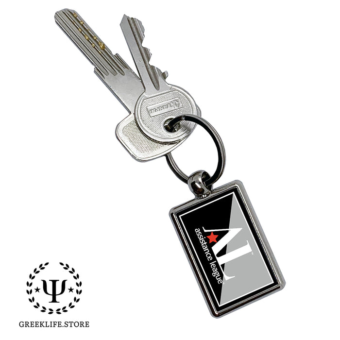 Assistance League Keychain Rectangular