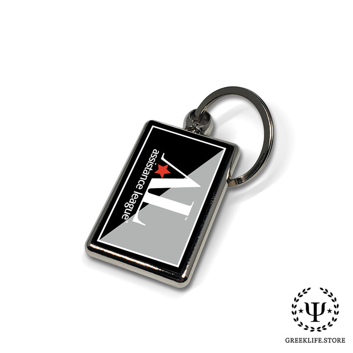 Assistance League Keychain Rectangular