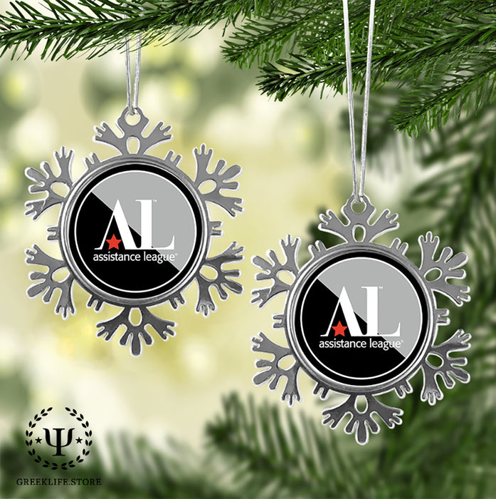 Assistance League Christmas Ornament - Snowflake Metal