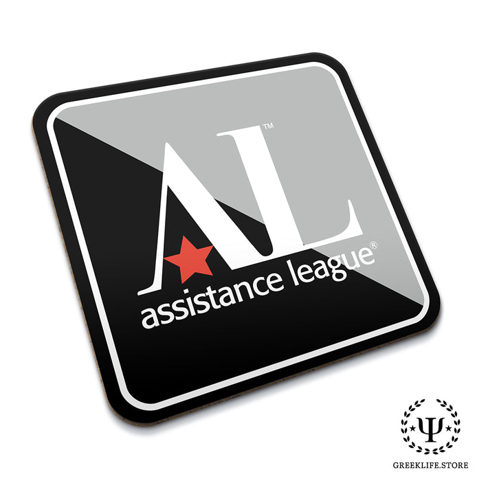 Assistance League Beverage Coasters Square (Set of 4)