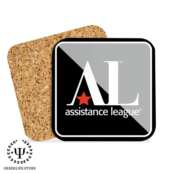 Assistance League Beverage Coasters Square (Set of 4)