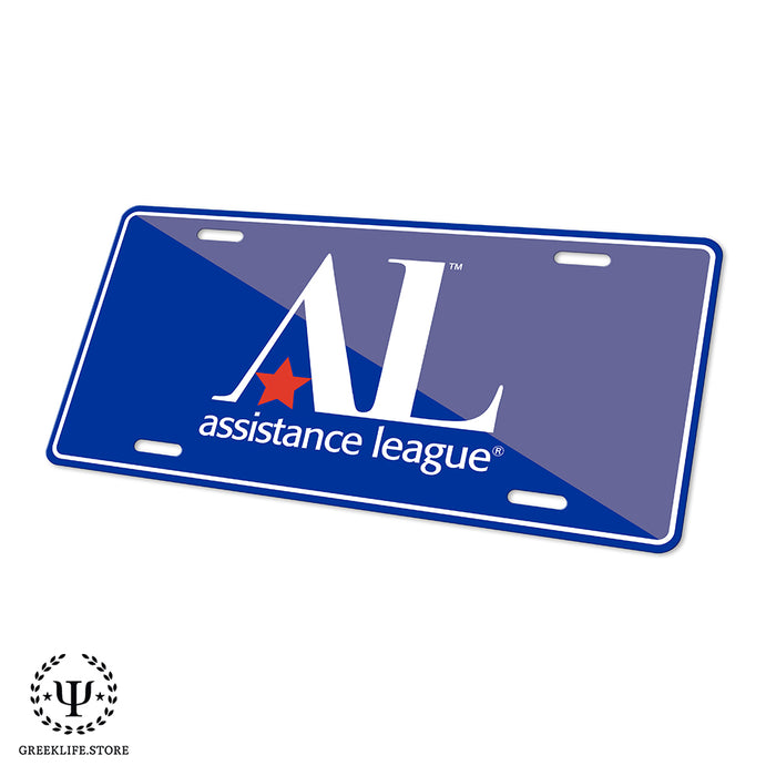 Assistance League Decorative License Plate