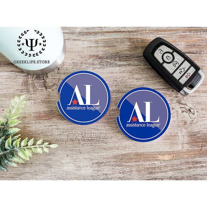 Assistance League Car Cup Holder Coaster (Set of 2)