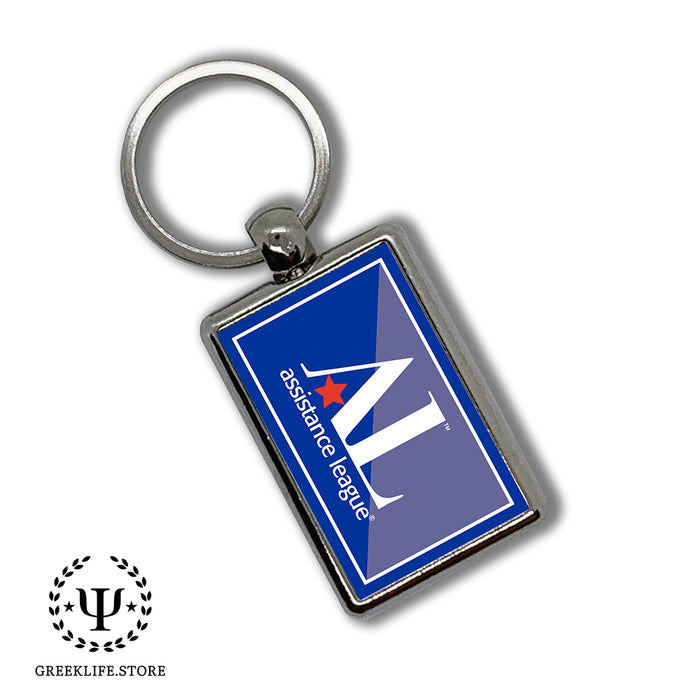 Assistance League Keychain Rectangular