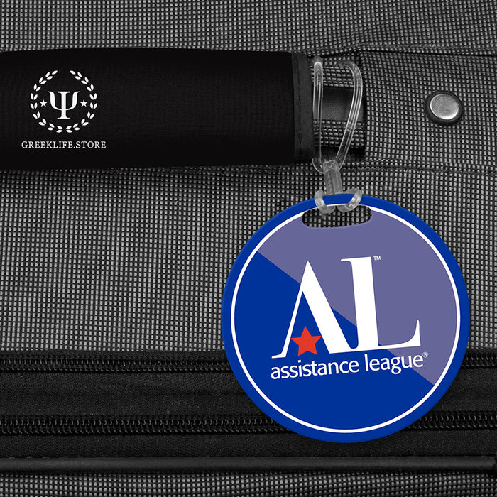 Assistance League Luggage Bag Tag (round)