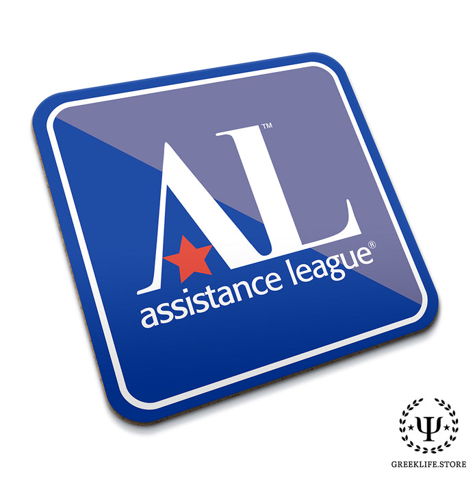 Assistance League Beverage Coasters Square (Set of 4)