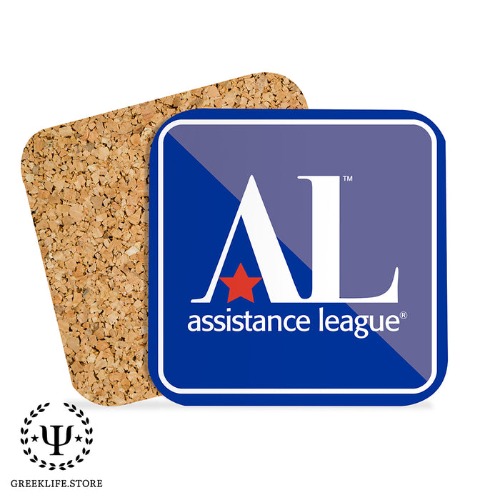 Assistance League Beverage Coasters Square (Set of 4)