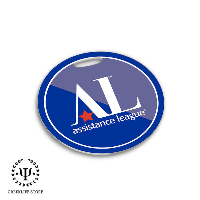 Assistance League Luggage Bag Tag (round)