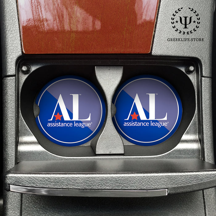 Assistance League Car Cup Holder Coaster (Set of 2)