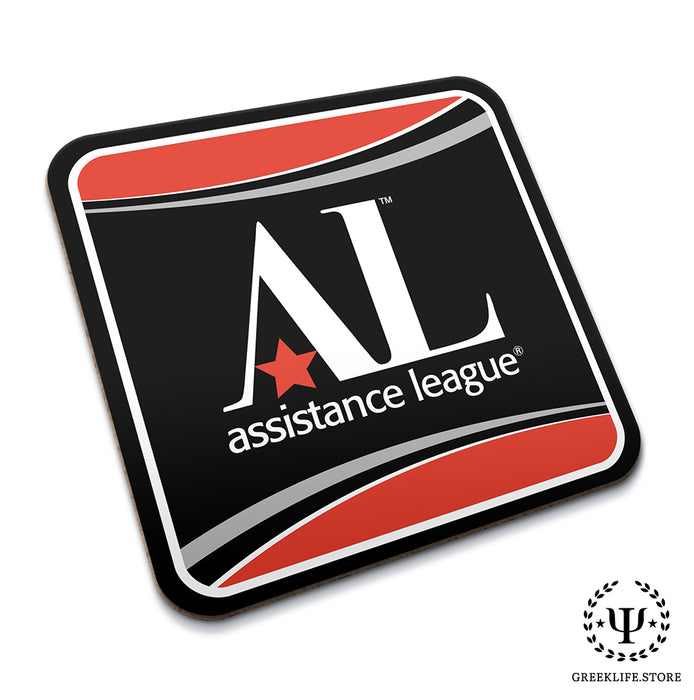 Assistance League Beverage Coasters Square (Set of 4)