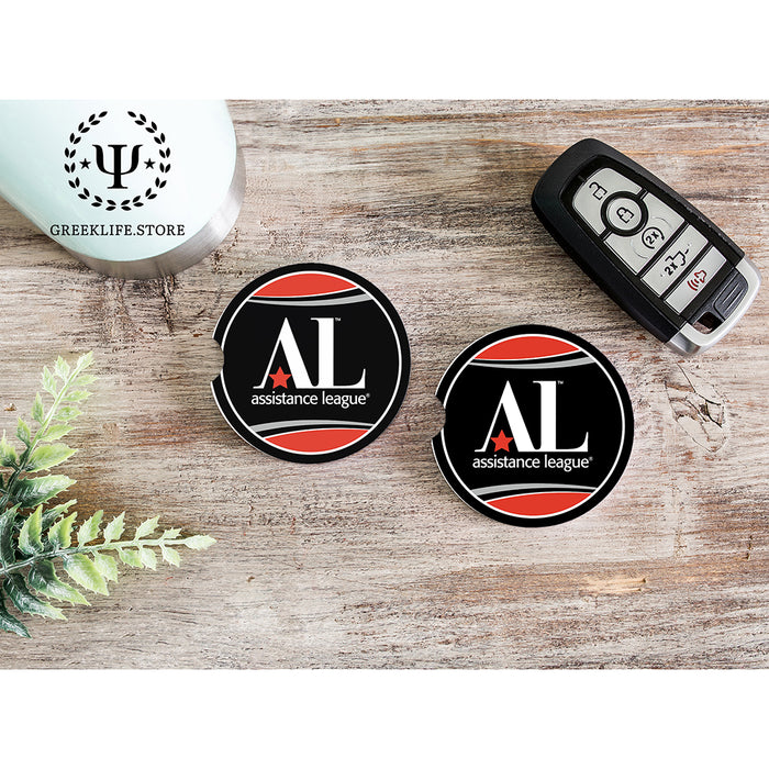 Assistance League Car Cup Holder Coaster (Set of 2)