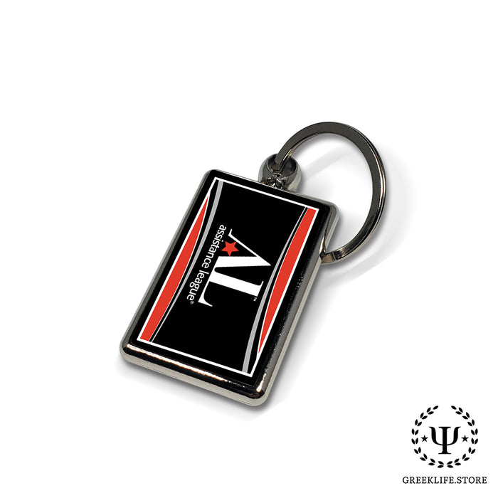 Assistance League Keychain Rectangular