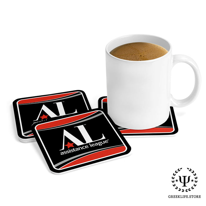 Assistance League Beverage Coasters Square (Set of 4)