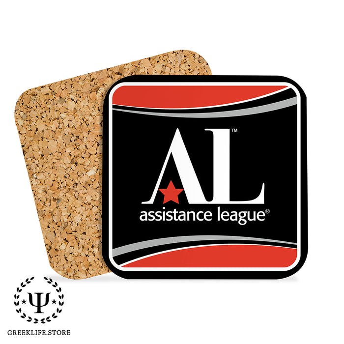 Assistance League Beverage Coasters Square (Set of 4)