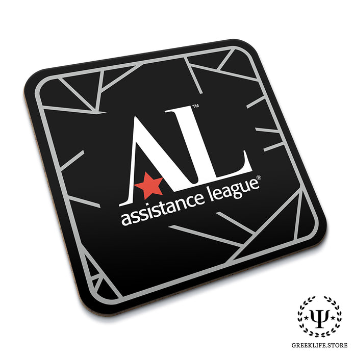 Assistance League Beverage Coasters Square (Set of 4)