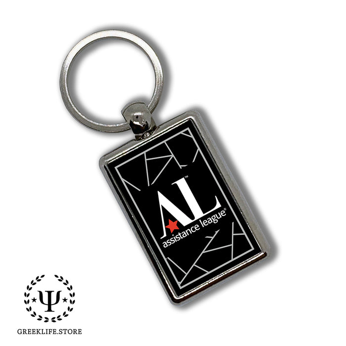 Assistance League Keychain Rectangular