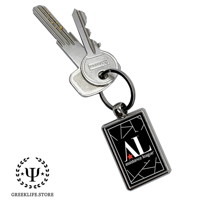 Assistance League Keychain Rectangular