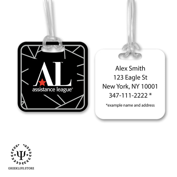 Assistance League Luggage Bag Tag (square)