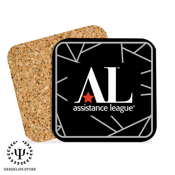 Assistance League Beverage Coasters Square (Set of 4)