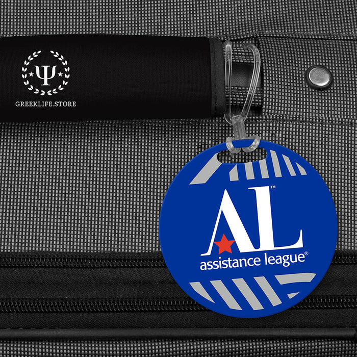 Assistance League Luggage Bag Tag (round)