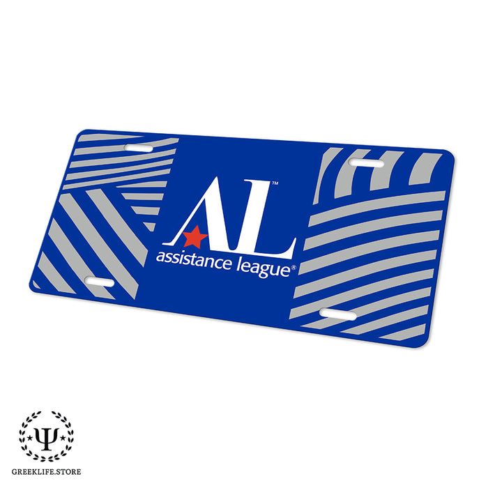 Assistance League Decorative License Plate