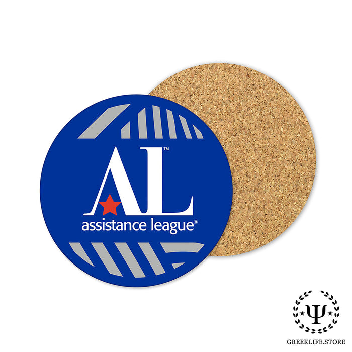 Assistance League Beverage coaster round (Set of 4)