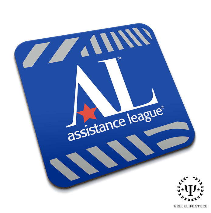 Assistance League Beverage Coasters Square (Set of 4)