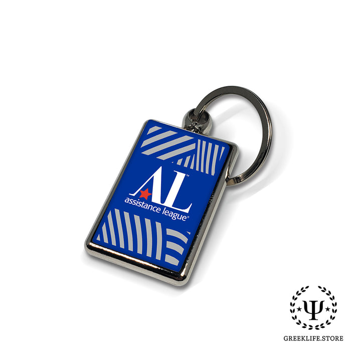 Assistance League Keychain Rectangular