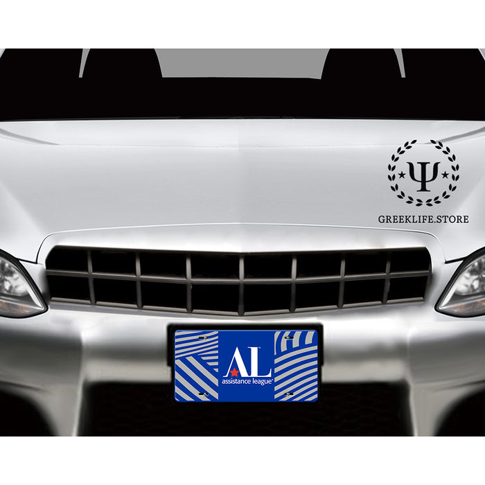 Assistance League Decorative License Plate