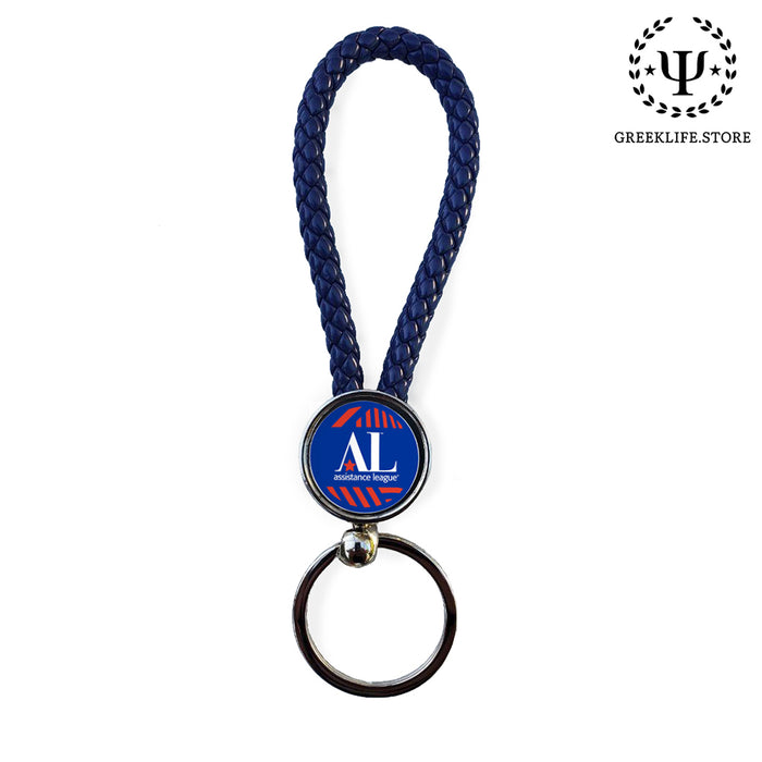 Assistance League Key chain round