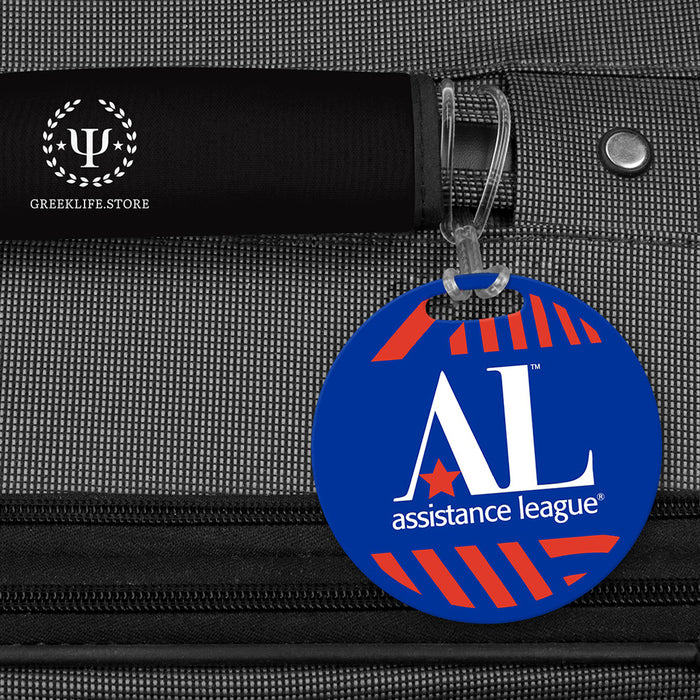 Assistance League Luggage Bag Tag (round)