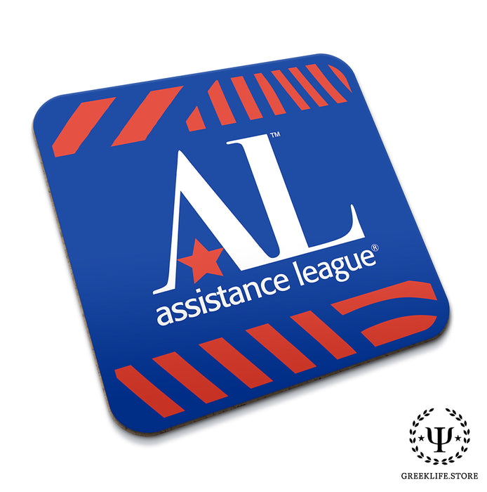 Assistance League Beverage Coasters Square (Set of 4)