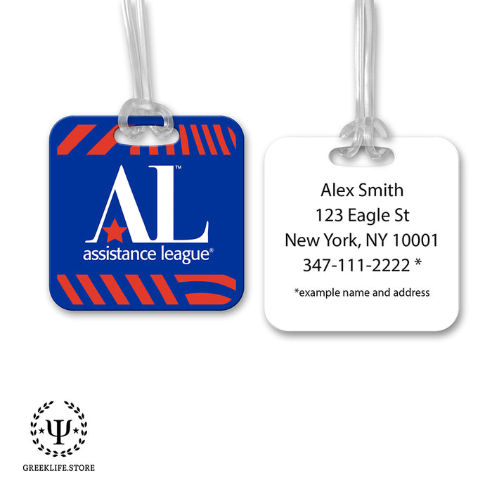 Assistance League Luggage Bag Tag (square)