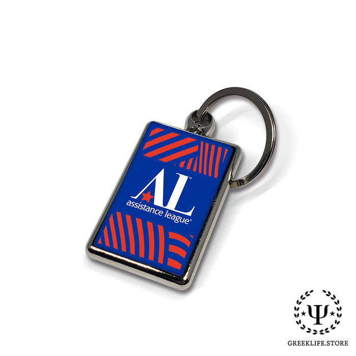 Assistance League Keychain Rectangular