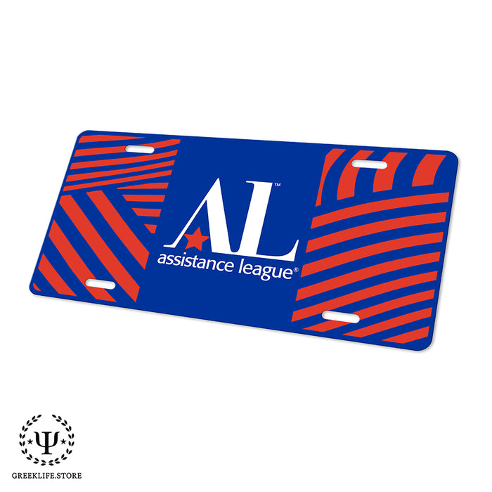 Assistance League Decorative License Plate