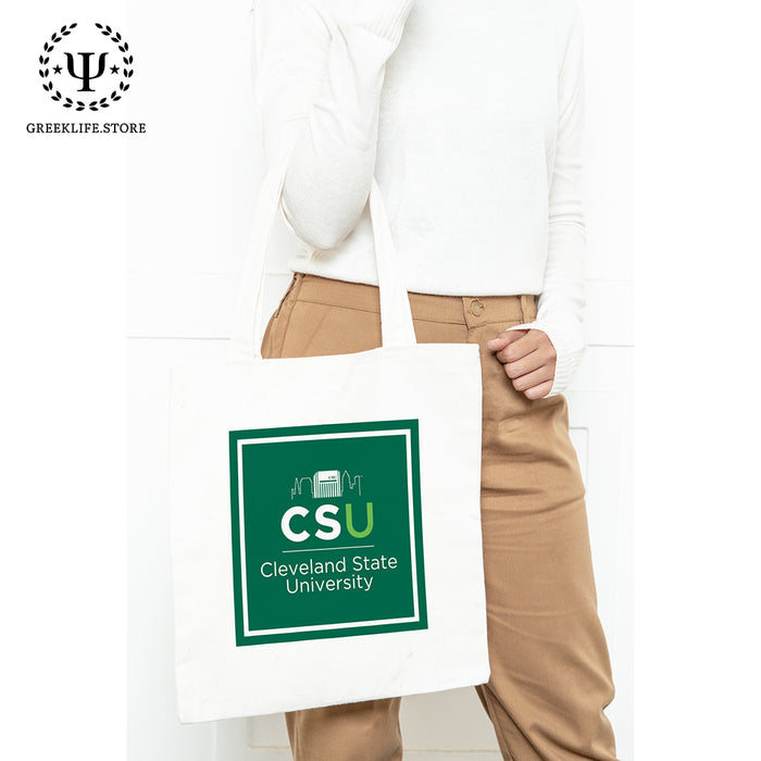 Cleveland State University Canvas Tote Bag