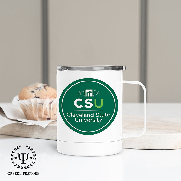 Cleveland State University Stainless Steel Travel Mug 13 OZ