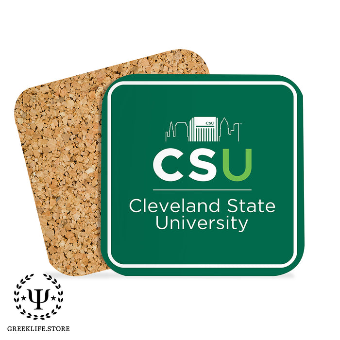 Cleveland State University Beverage Coasters Square (Set of 4)