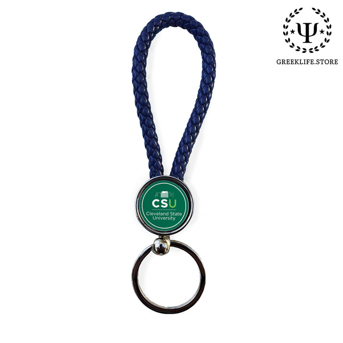 Cleveland State University Key chain round