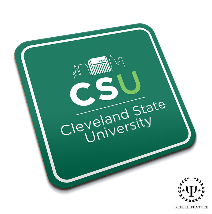 Cleveland State University Beverage Coasters Square (Set of 4)