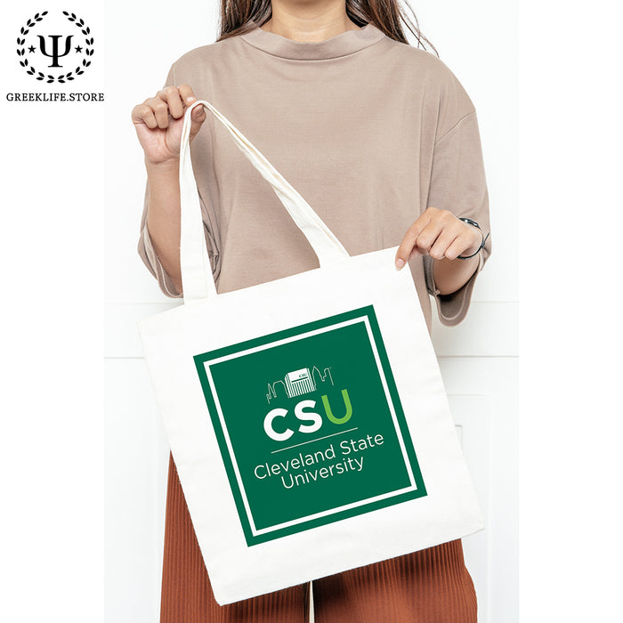 Cleveland State University Canvas Tote Bag