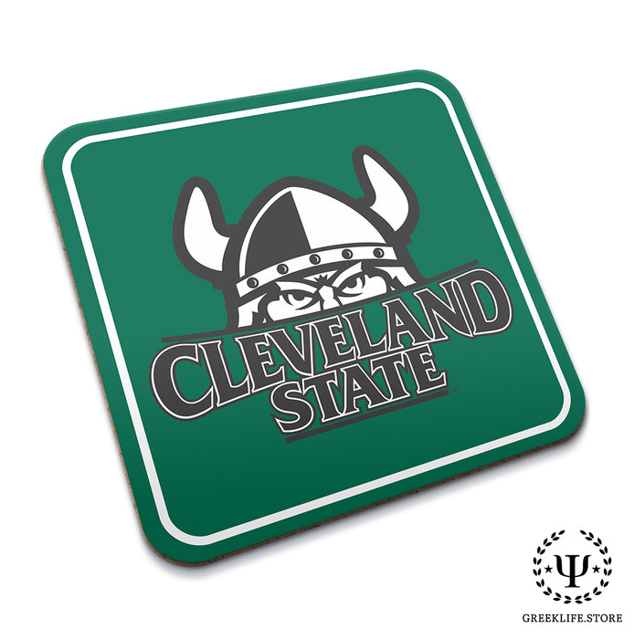 Cleveland State University Beverage Coasters Square (Set of 4)