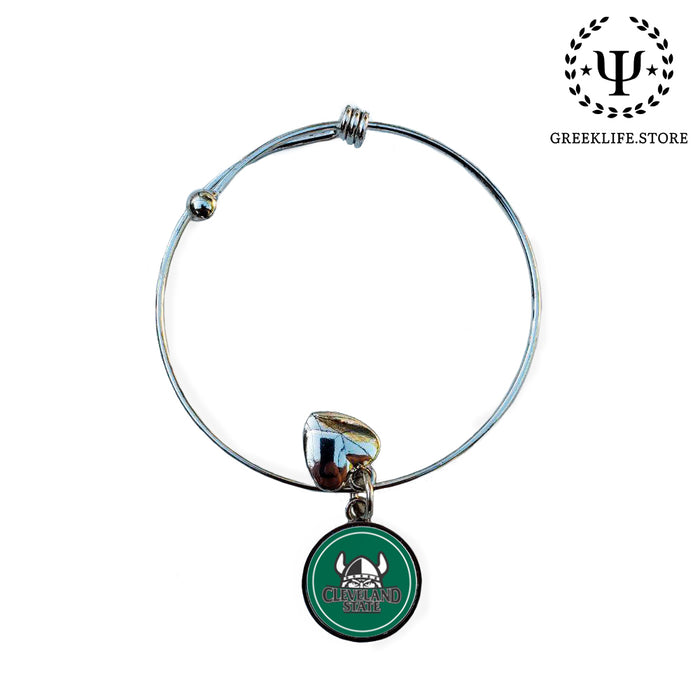 Cleveland State University Round Adjustable Bracelet