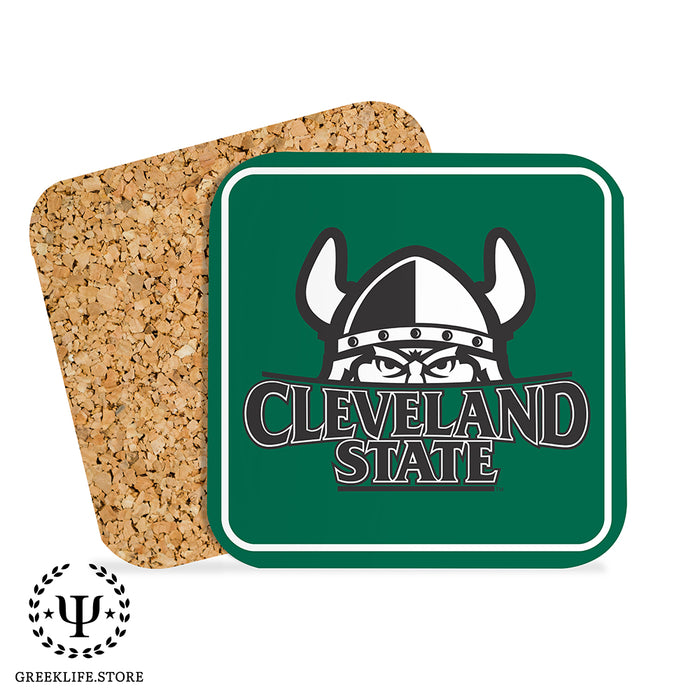 Cleveland State University Beverage Coasters Square (Set of 4)