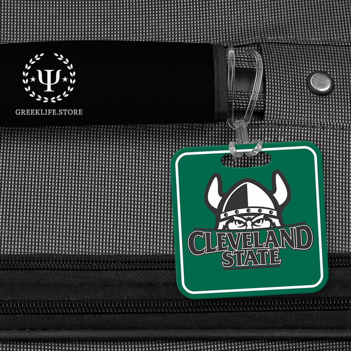 Cleveland State University Luggage Bag Tag (square)