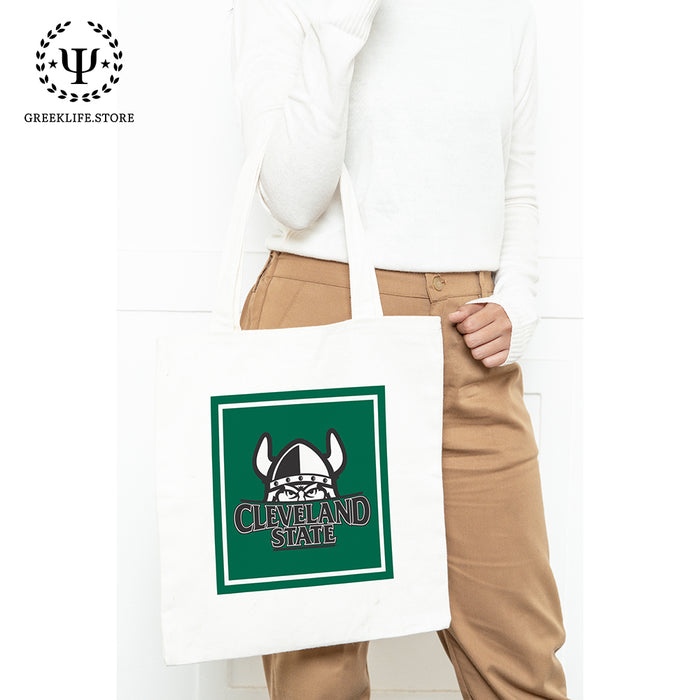 Cleveland State University Canvas Tote Bag