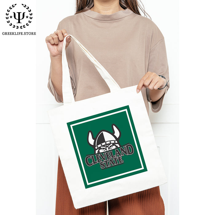 Cleveland State University Canvas Tote Bag